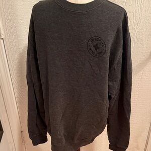 Men's Dark Charcoal Crewneck Sweatshirt